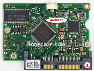 HITACHI ハードディスクの基板 0A58730