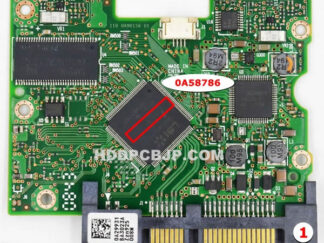 HITACHI ハードディスクの基板 0A58786