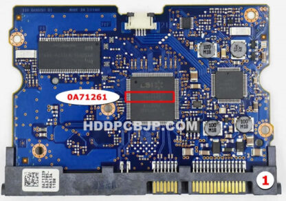 HITACHI H7210CA30SUN1.0T HDDの基板 0A71261 - 画像 (2)