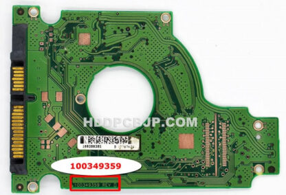 Seagate ST9120821AS HDDの基板 100349359 - 画像 (2)