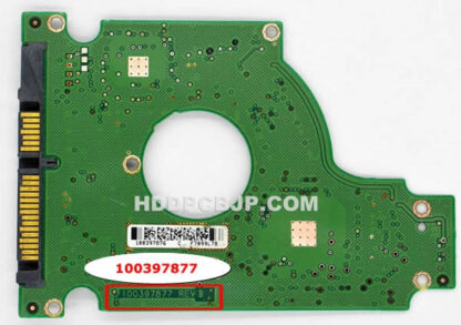 Seagate ST9100824AS HDDの基板 100397877 - 画像 (2)