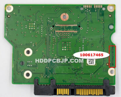 Seagate ST1000DM000 HDDの基板 100617465 - 画像 (2)