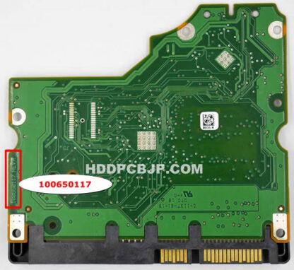 WesternDigital ST31000524AS HDDの基板 100650117 - 画像 (2)