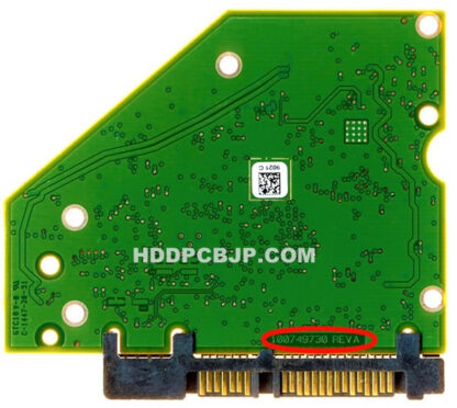 Seagate ST2000DM006 HDDの基板 100749730 - 画像 (2)