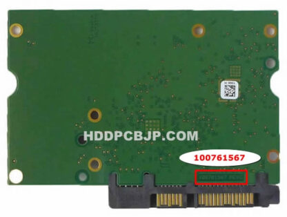 Seagate ST4000DX002 HDDの基板 100761567 - 画像 (2)