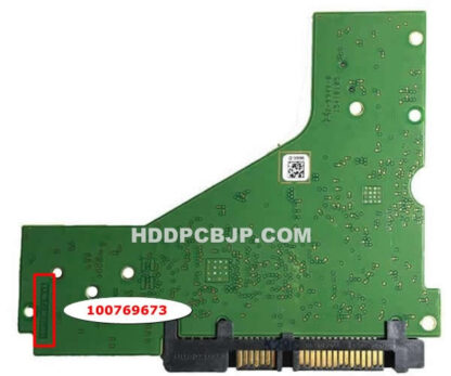 Seagate ST8000AS0002 HDDの基板 100769673 - 画像 (2)