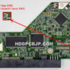 WesternDigital WD2500AAKX HDDの基板 2060-771640-003