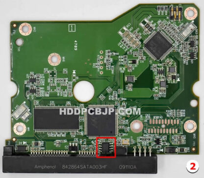 WesternDigital WD10EADS HDDの基板 2060-771642-001 - 画像 (4)