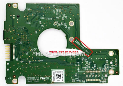 WesternDigital WD10TMVV HDDの基板 2060-771817-001 - 画像 (2)