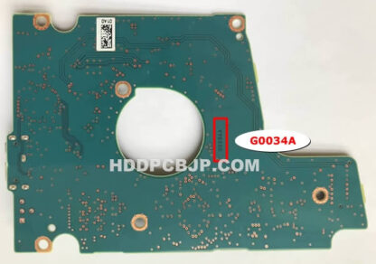 東芝 MQ04UBB400 HDDの基板 G0034A - 画像 (2)